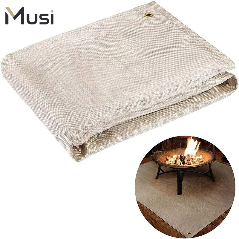 Outdoor Camping Bbq - BBQ Grill Mat Fireproof Insulation Pad
