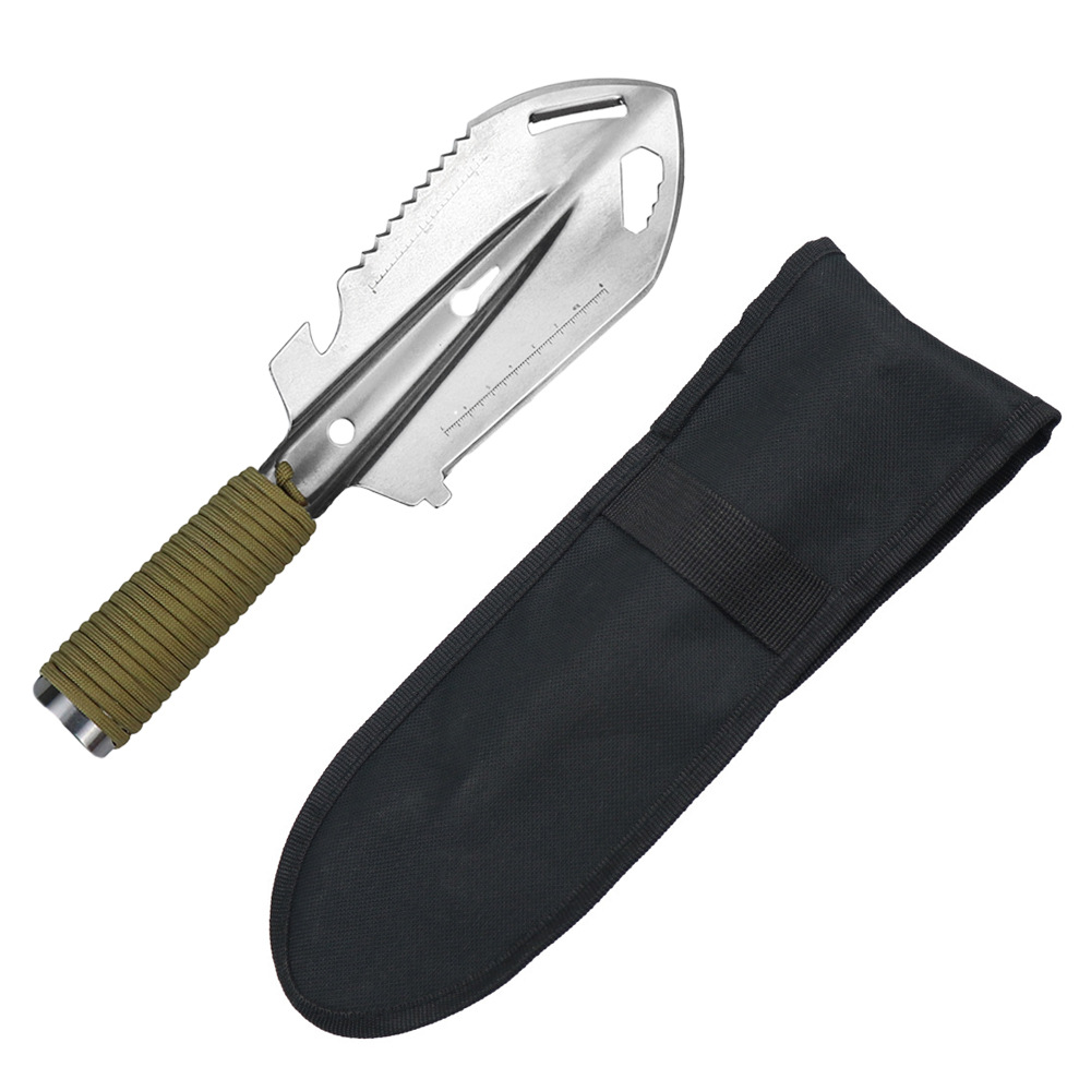 Outdoor Camping Essential Gear - Multi-functional Engineer Shovel Portable Camping Shovel