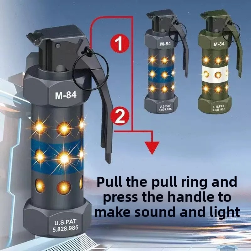 Outdoor Camping Games - M84 Imitation Grenade Dummy LED Strobe