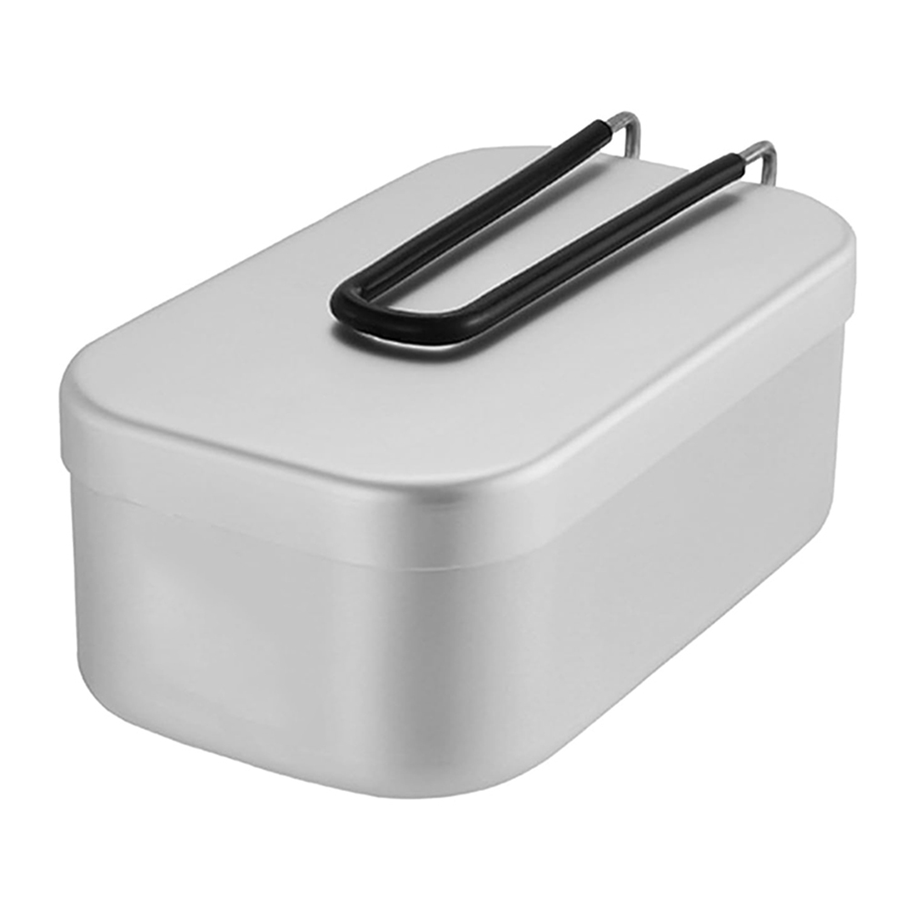 Camp Utensil Set - 800ML Aluminum Lunch Boxes Outdoor Camping