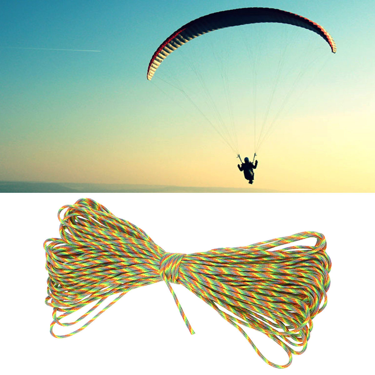 Outdoor Camping Umbrella - Survival Paracord Seven Core Umbrella Rope