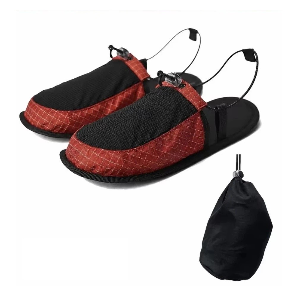 Outdoor Camping Slippers - Adjustable Foldable Water Slippers Non Slip