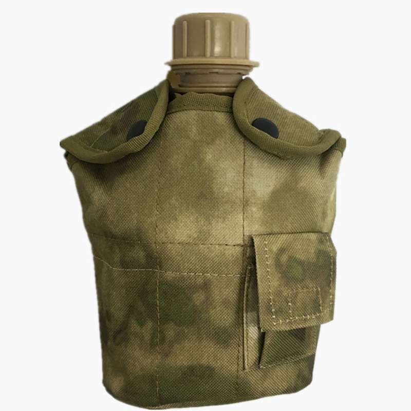 Outdoor Camping Games - 1L Outdoor Military Tactical Water Bottle