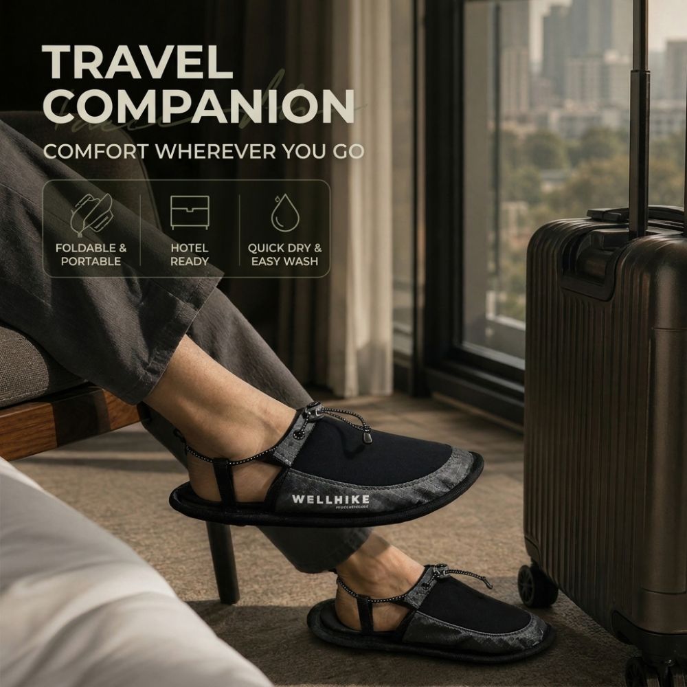 1 Pair Non Slip Travel Slipper - Outdoor Camping Slippers review and price