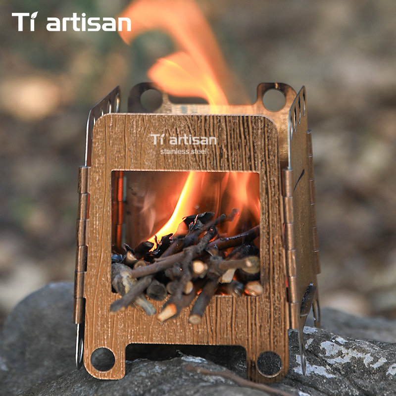 Tiartisan Stainless Steel Camp - Outdoor Camping Wood Stove review and price