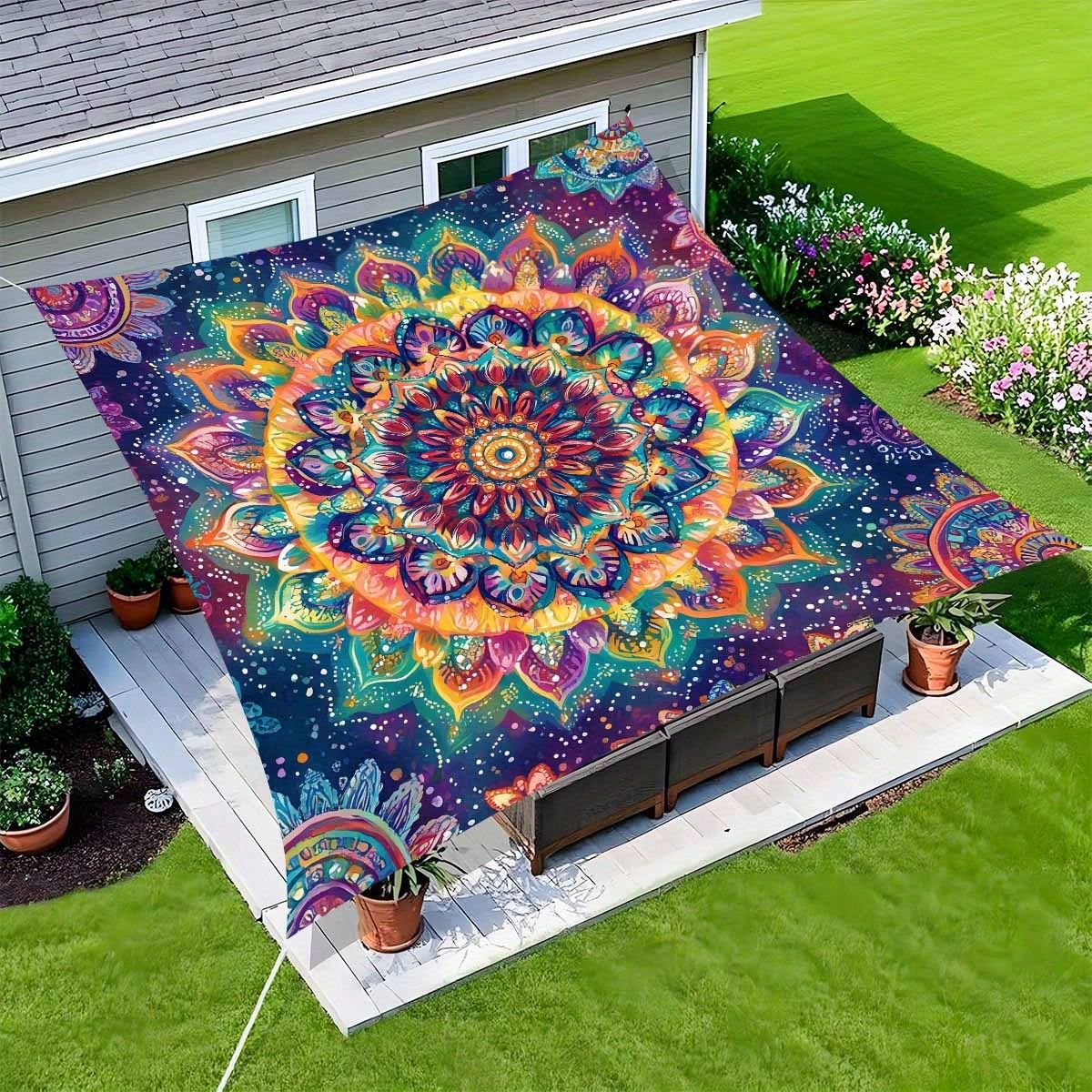 Color Flower Camping Sunshade  - Outdoor Camping House review and price