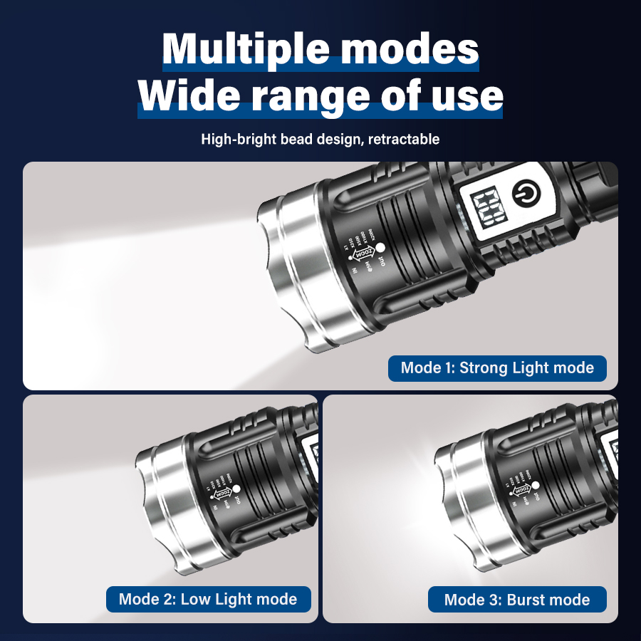 High Power 200000LM LED Flashl - Battery Outdoor Camping review and price