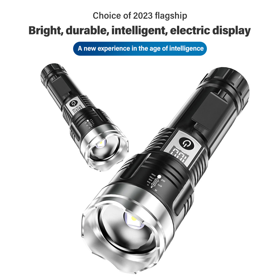 High Power 200000LM LED Flashl - Battery Outdoor Camping review and price
