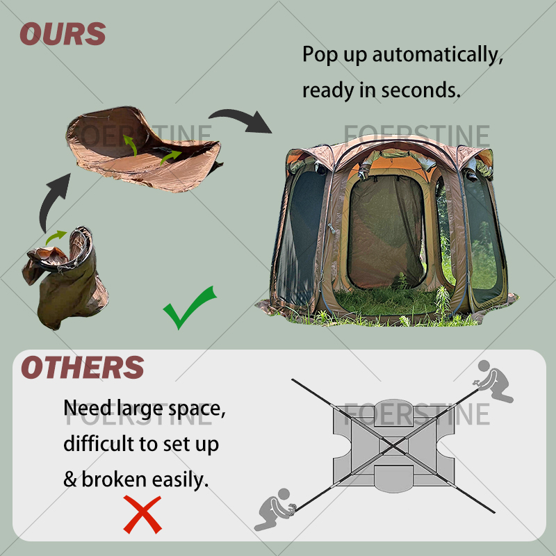 Outdoor Camping Tent 6 Person  - Outdoor Camping House review and price