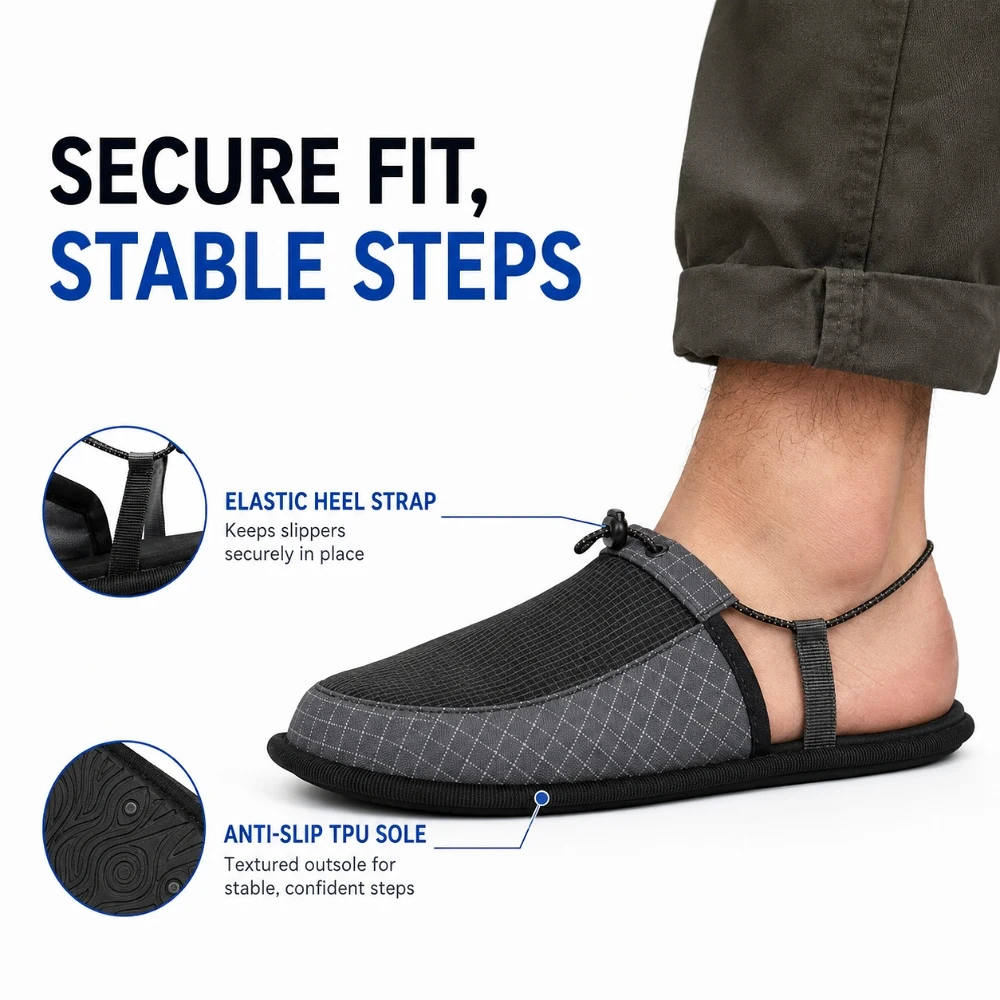 Portable Foldable Travel Slipp - Outdoor Camping Slippers review and price