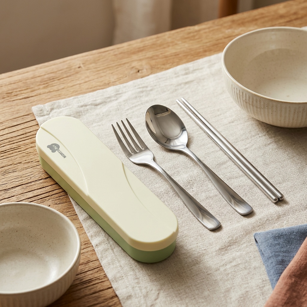 Portable Cutlery Set Stainless - Camp Utensil Set review and price