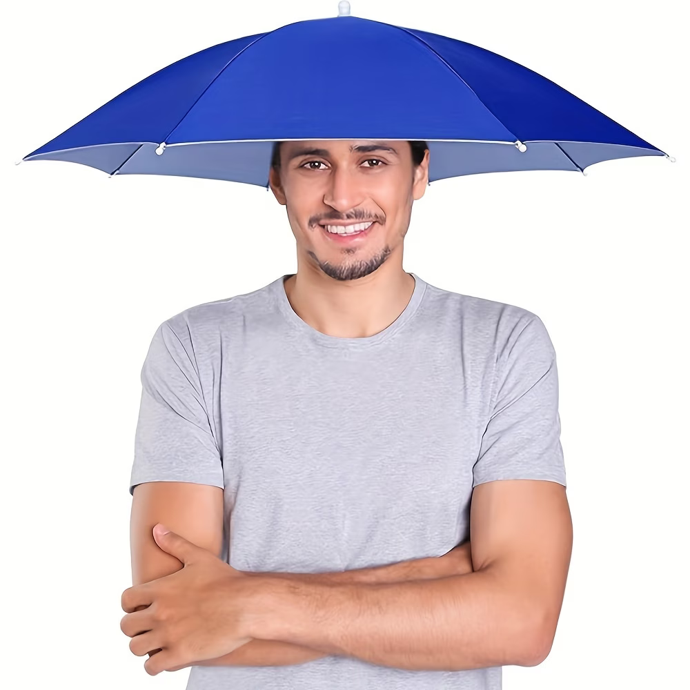 Elastic Headband Umbrella Hat, - Outdoor Camping Umbrella review and price