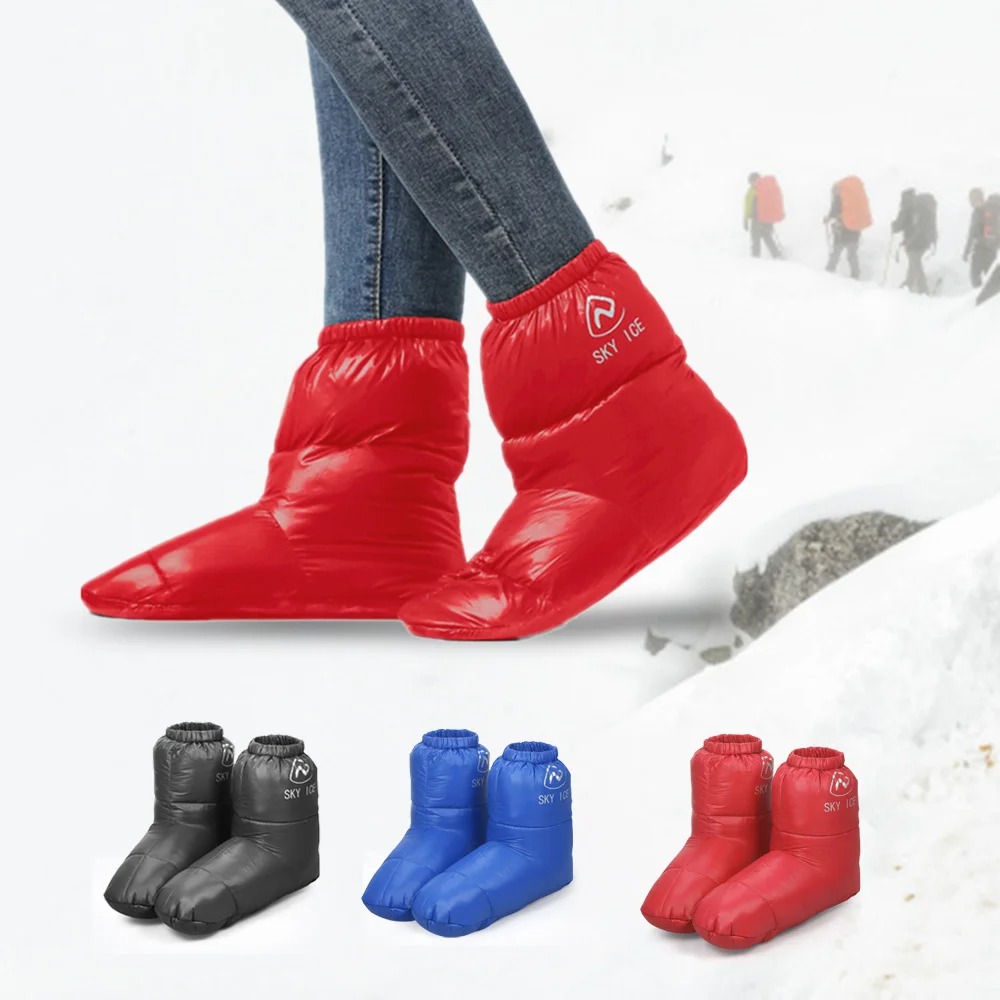 Winter Thermal Down Camping Sl - Outdoor Camping Slippers review and price