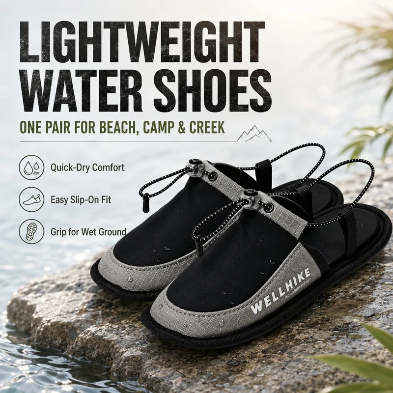 Quick Dry Camping Slippers Wad - Outdoor Camping Slippers review and price