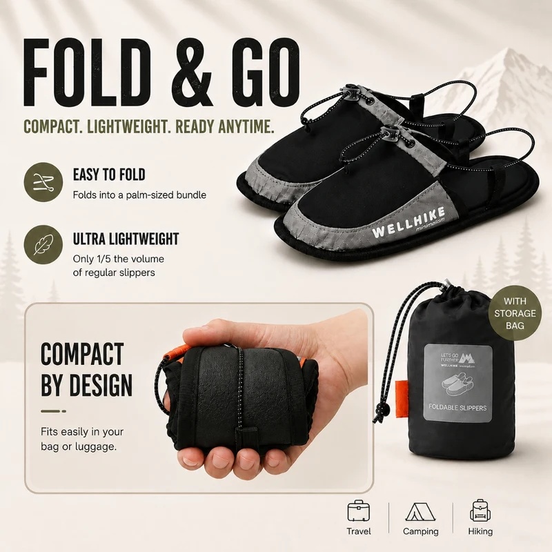 Quick Dry Camping Slippers Wad - Outdoor Camping Slippers review and price