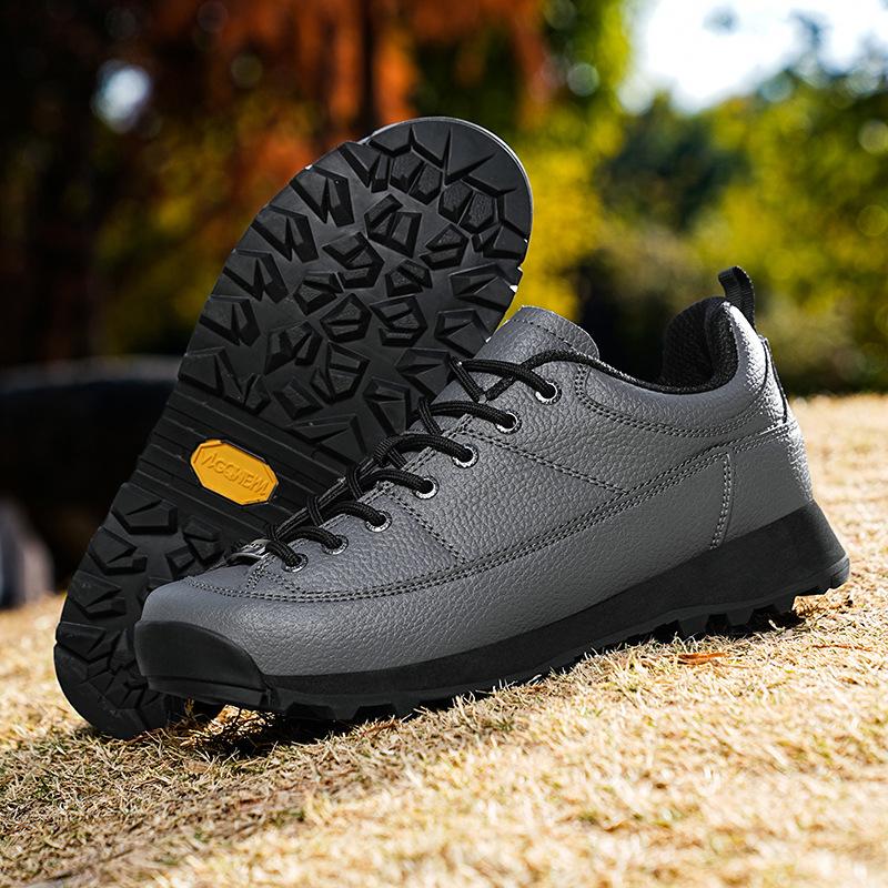 Trendy Leather Shoes Hiking Me - Outdoor Camping Brand review and price