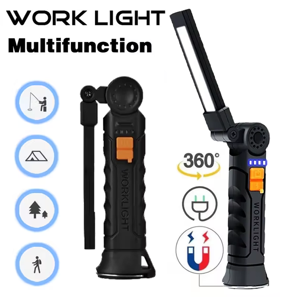 Portable COB LED Flashlight US - Outdoor Camping Lighting review and price