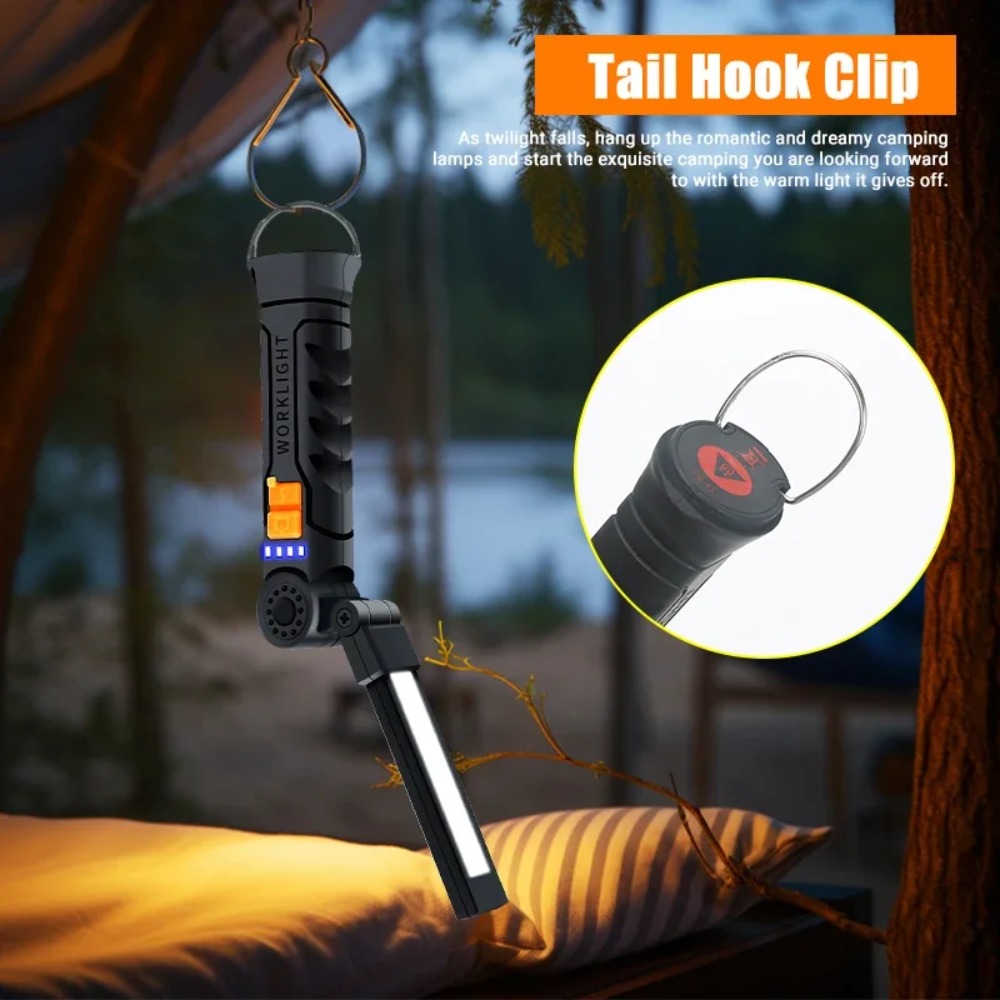 Portable COB LED Flashlight US - Outdoor Camping Lighting review and price