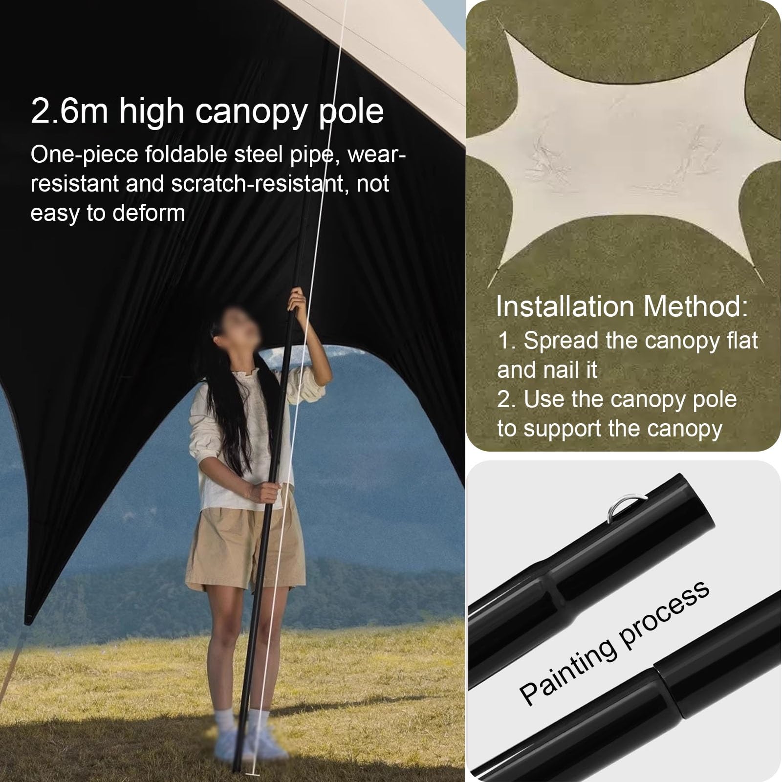 360 Sun Protection Canopy Tent - Outdoor Camping Ute review and price