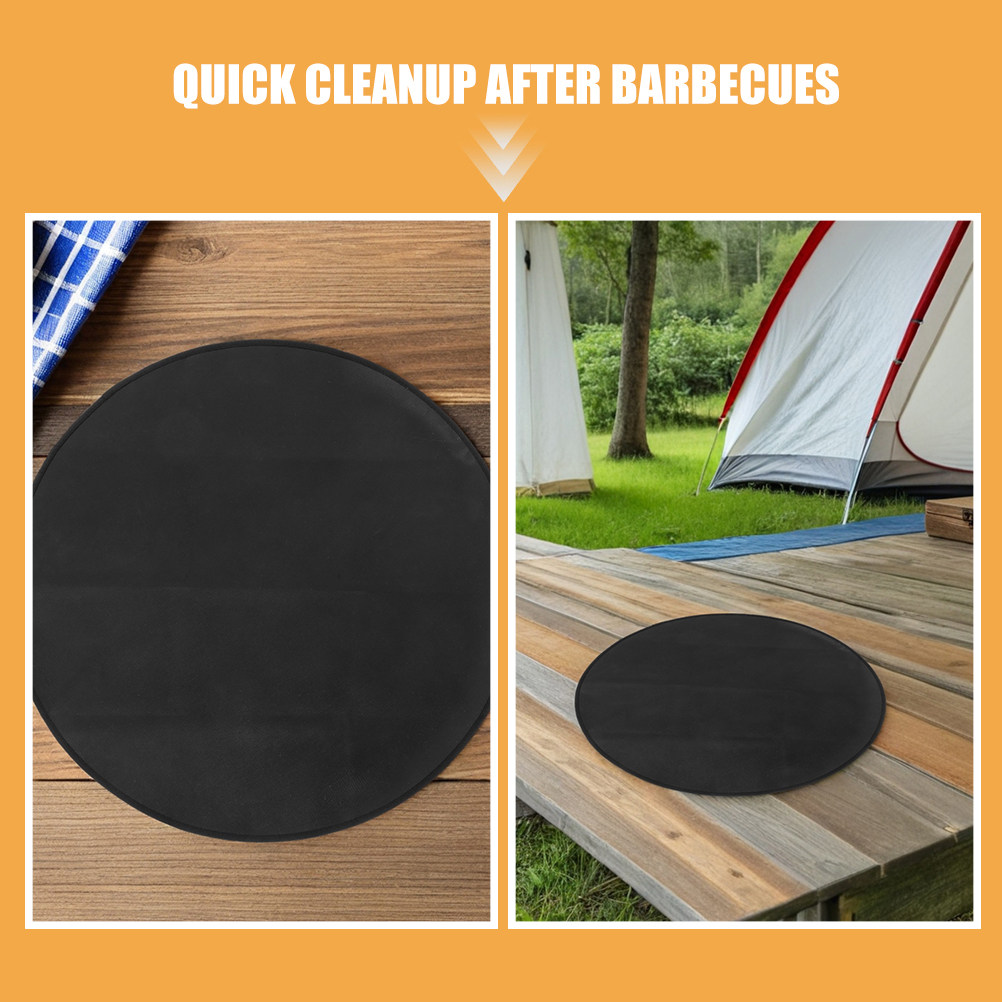 Round Heat Resistant Fireproof - Outdoor Camping Bbq review and price