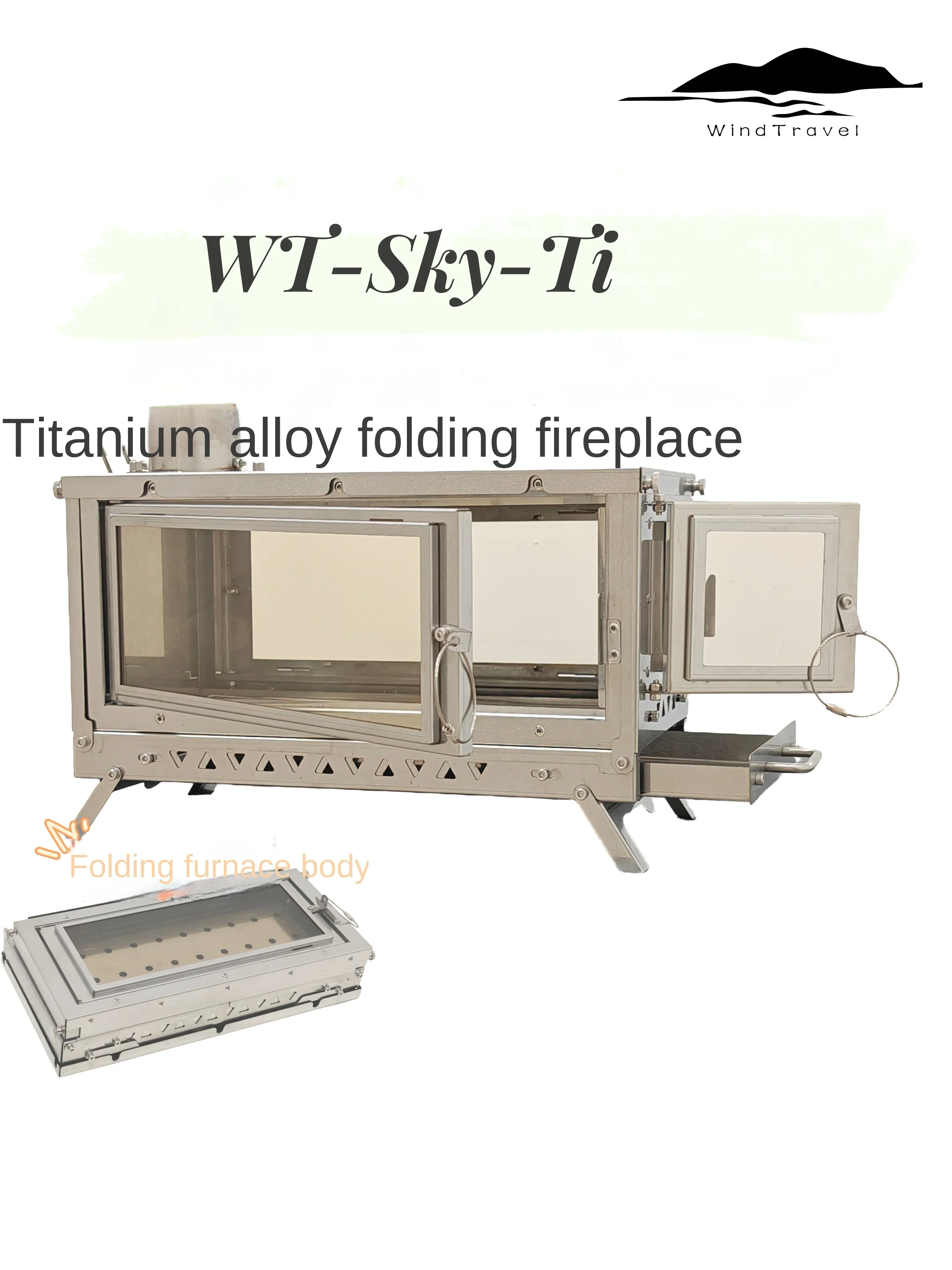 WT-Sky-Ti titanium alloy foldi - Outdoor Camping Sink review and price
