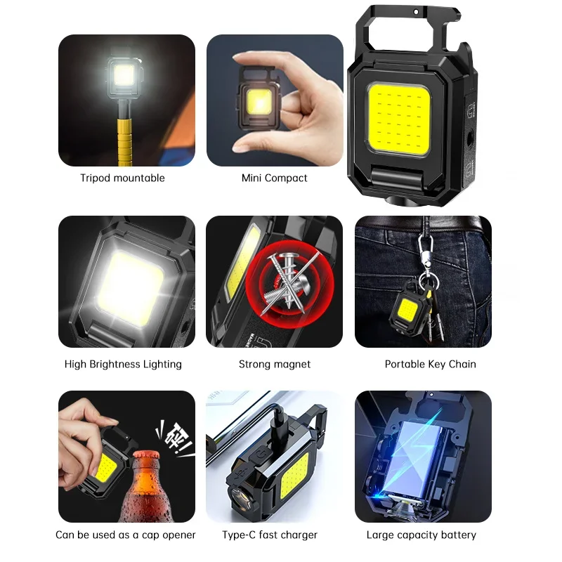 Mini Flashlight Keychain Light - Outdoor Camping Lighting review and price