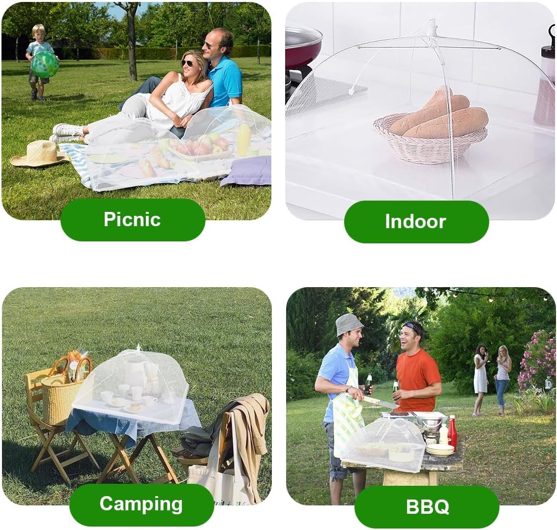 (6 Pack) Mesh Food Covers Tent - Outdoor Camping Umbrella review and price