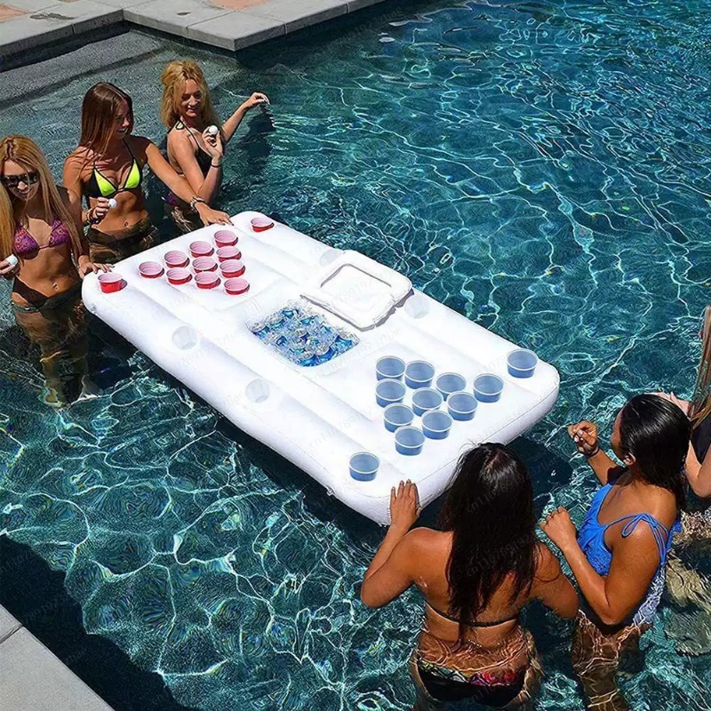 Inflatable Floating Pool Tray  - Outdoor Camping Games review and price