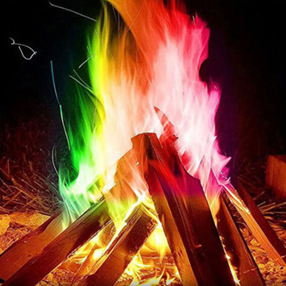 3 Pcs Fire Changing Color Pack - Camping Quiet review and price