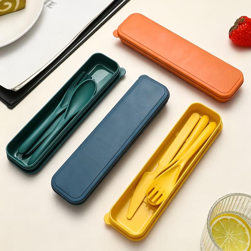 Wheat Straw Cutlery Set Knife  - Camp Utensil Set review and price