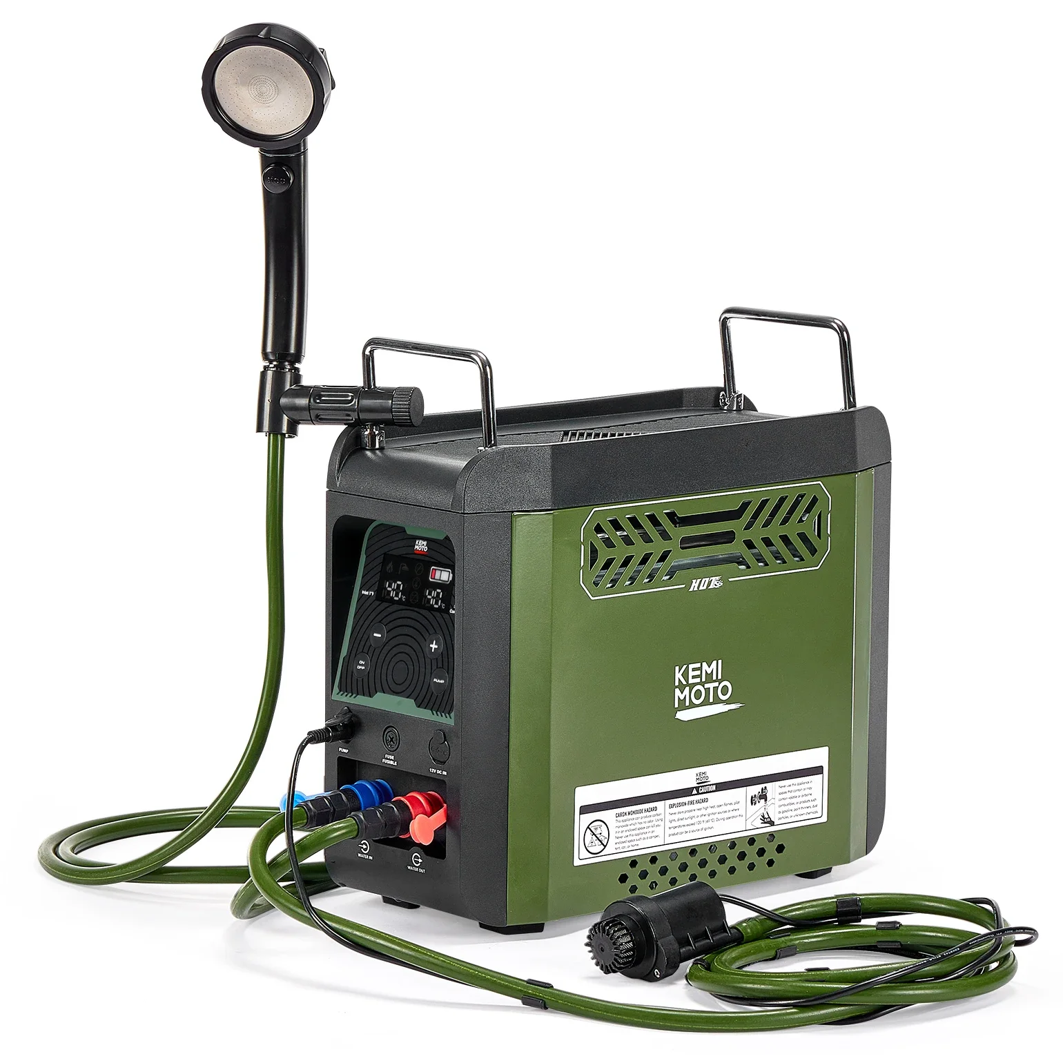 KEMIMOTO Water Heater Portable - Outdoor Camping Water Heater review and price