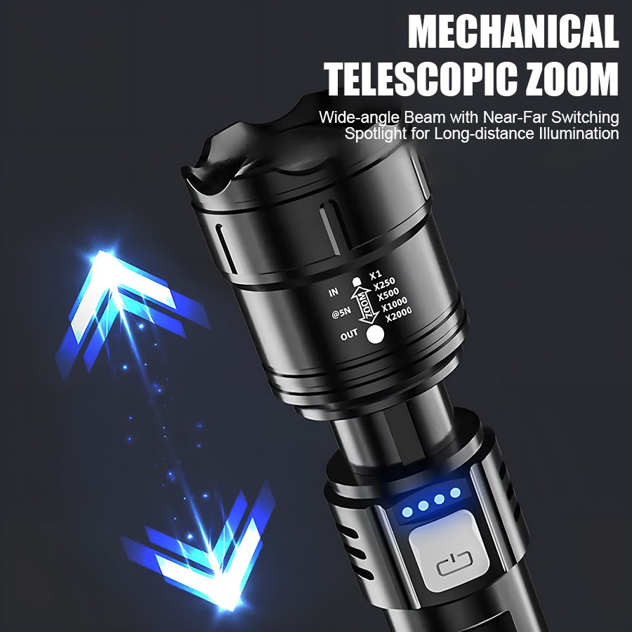 High Power P50 LED Flashlight  - Outdoor Camping Lighting review and price