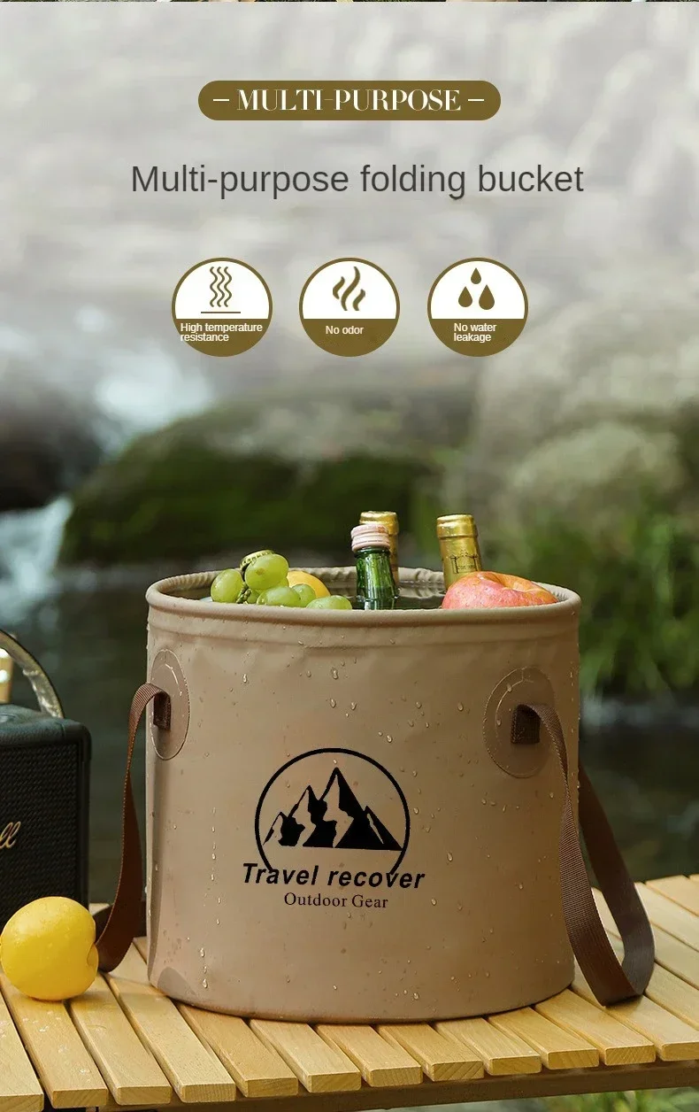 20L Car Folding Bucket Waterpr - Outdoor Camping Sink review and price