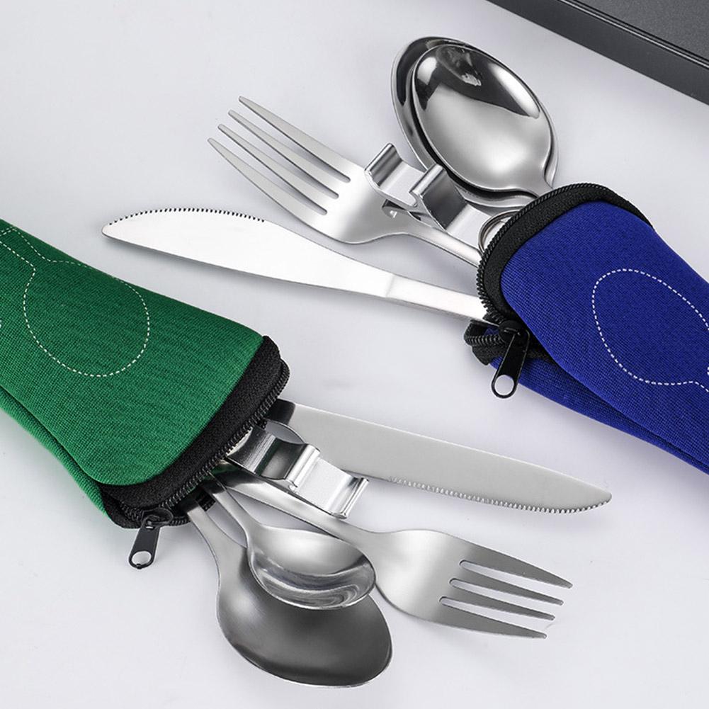 Picnic Set Tableware Washable  - Camp Utensil Set review and price