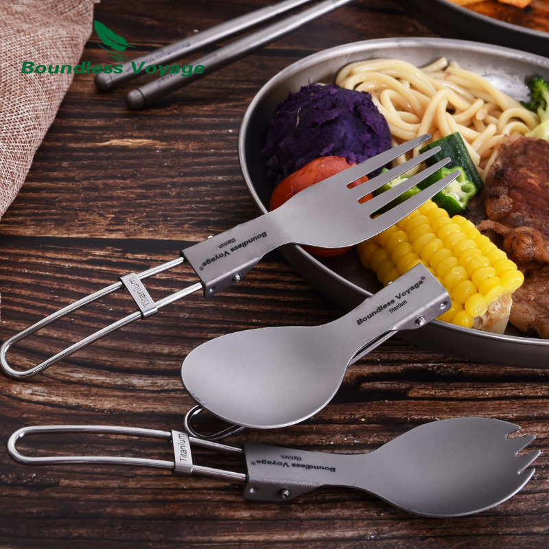 Boundless Voyage Titanium Camp - Camp Utensil Set review and price