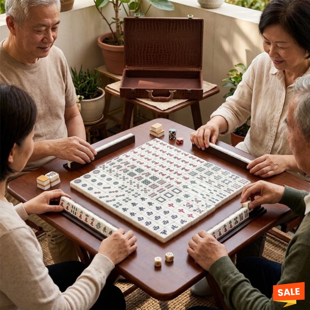 Traditional Chinese 144 Tiles  - Outdoor Camping Games review and price