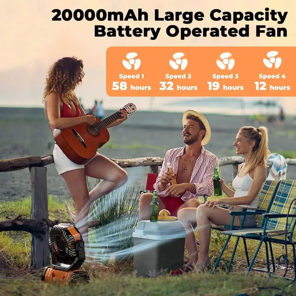 20000mAh Rechargeable Camping  - Outdoor Camping House review and price