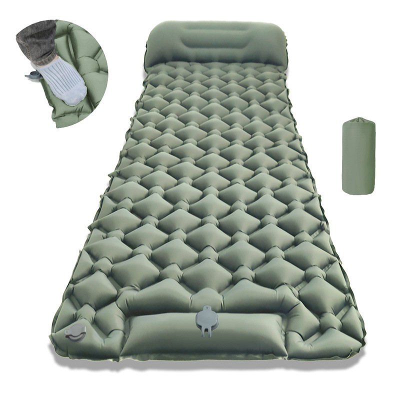 Auto Inflatable Foot Press Cam - Outdoor Camping House review and price