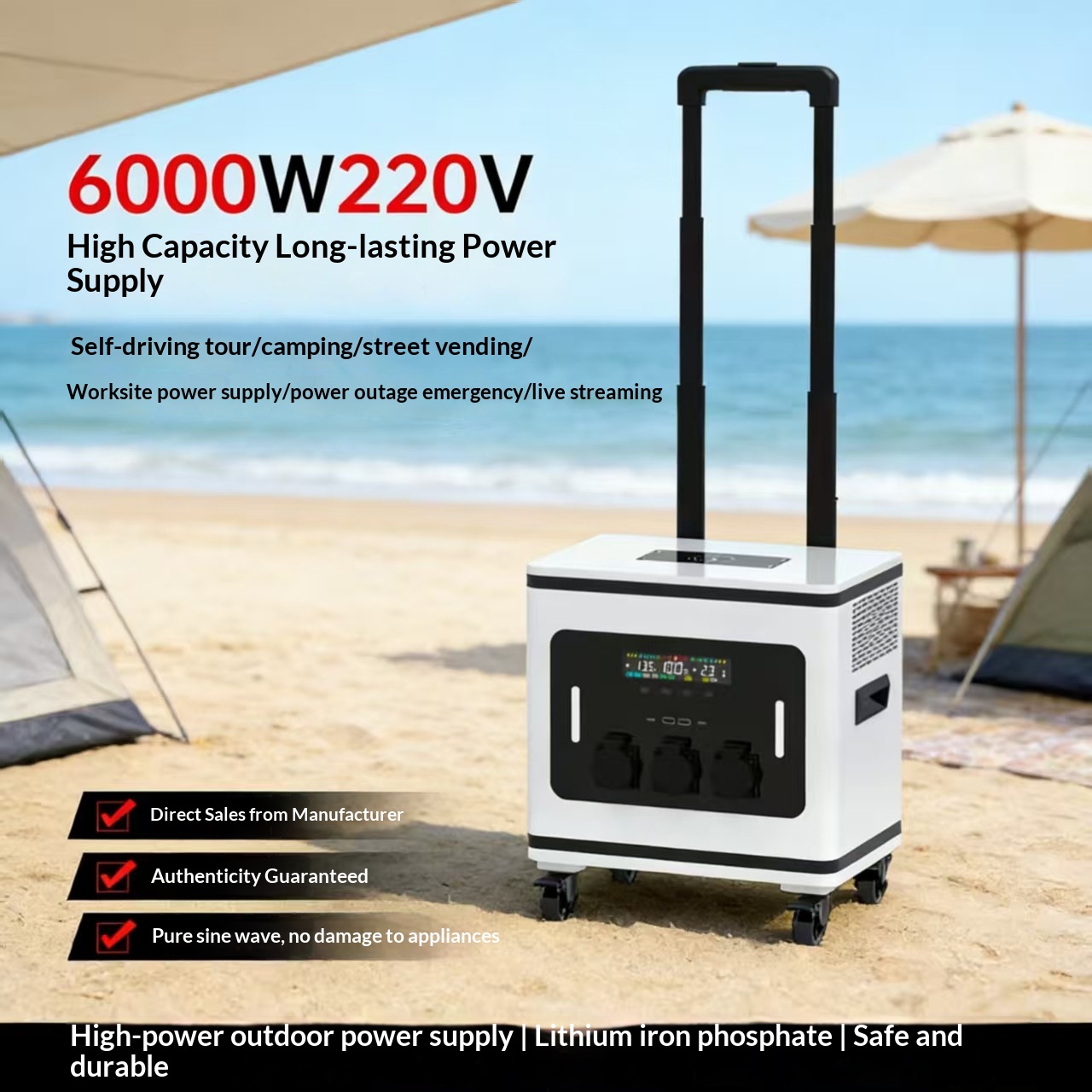 Lithium Ion Battery Outdoor Mo - Battery Outdoor Camping review and price