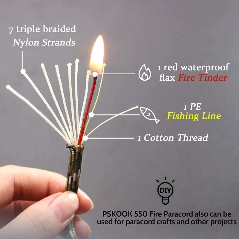 10-core Paracord 550 4mm Outdo - Camping Quiet review and price