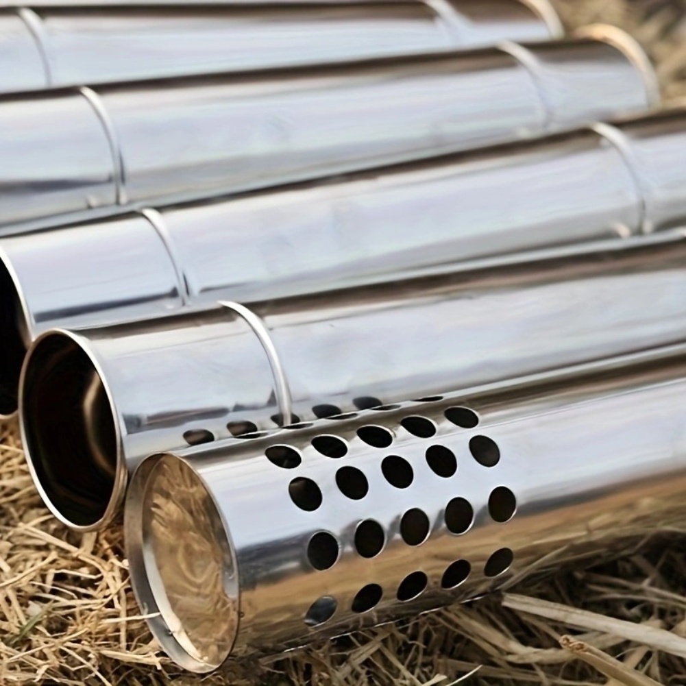 Stainless Steel Smoke Pipe Kit - Outdoor Camping Wood Stove review and price