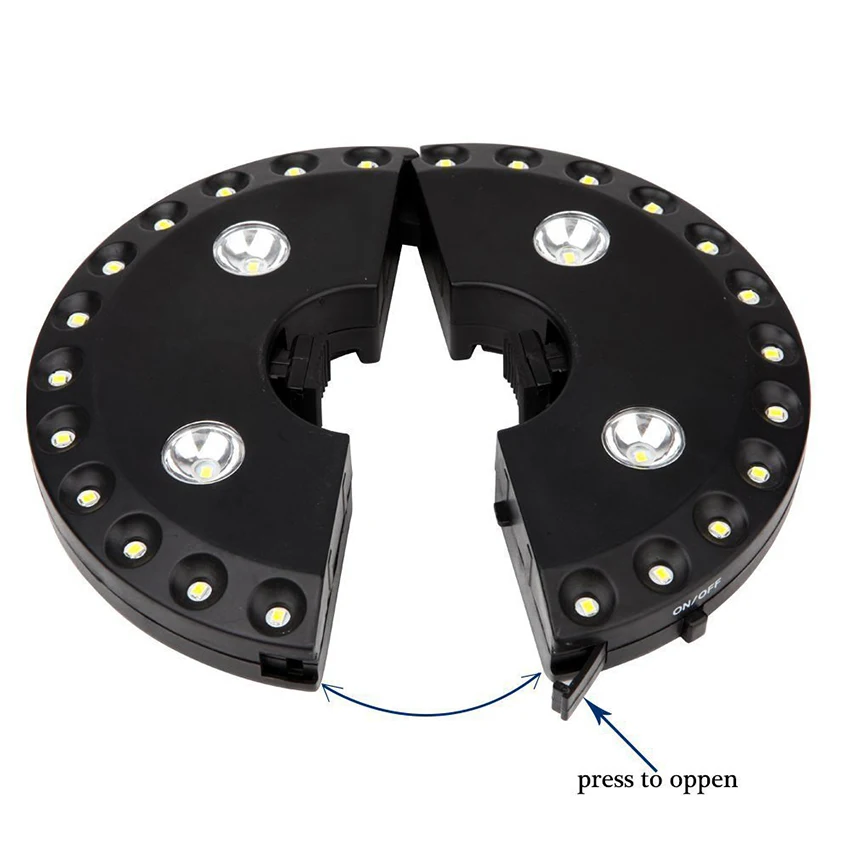 Super Bright Umbrella Pole Lig - Outdoor Camping Umbrella review and price