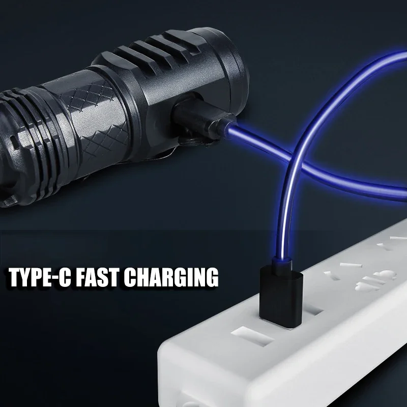 High Strong Power LED Flashlig - Battery Outdoor Camping review and price