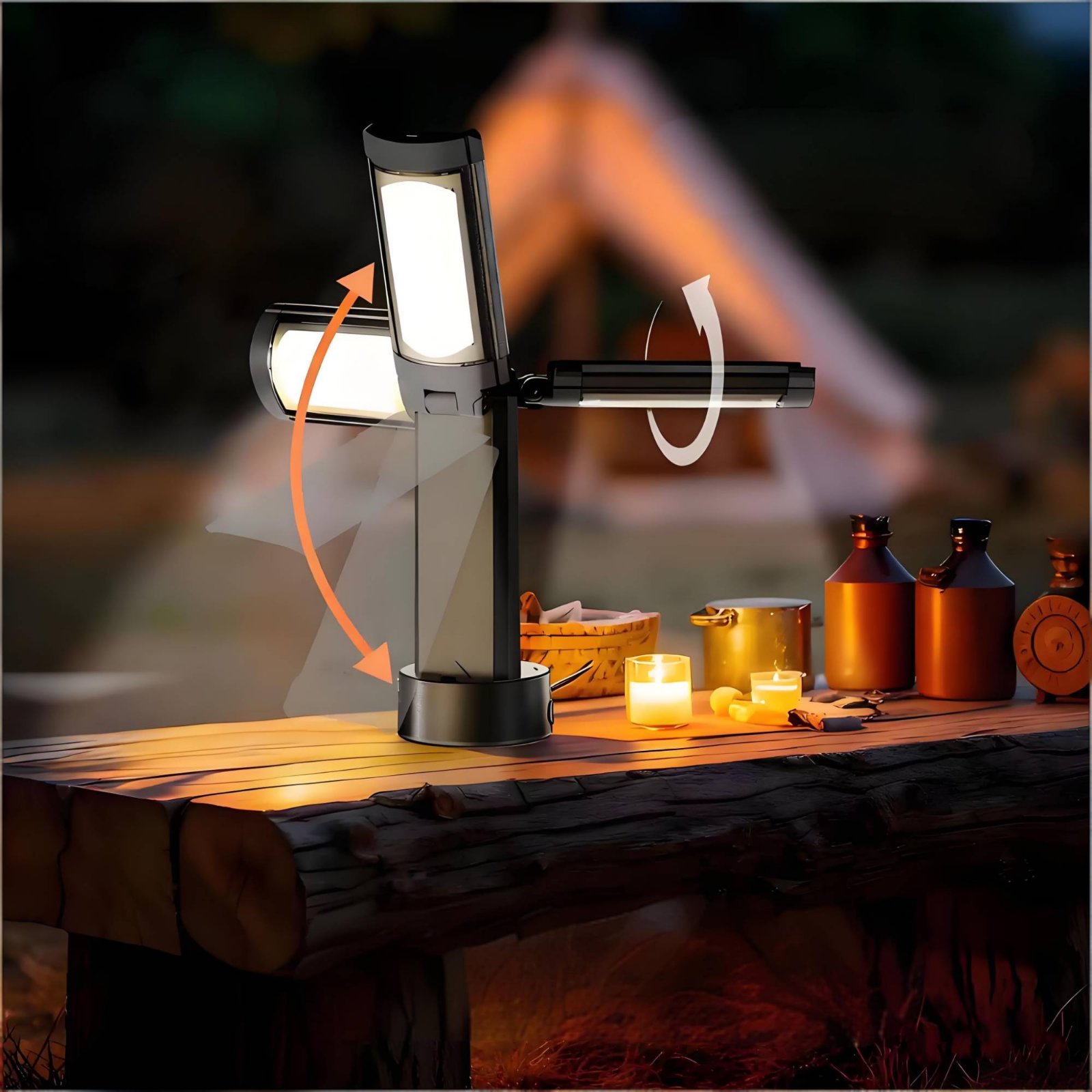 Telescopic Tent Lamp Adjustabl - Outdoor Camping Lighting review and price