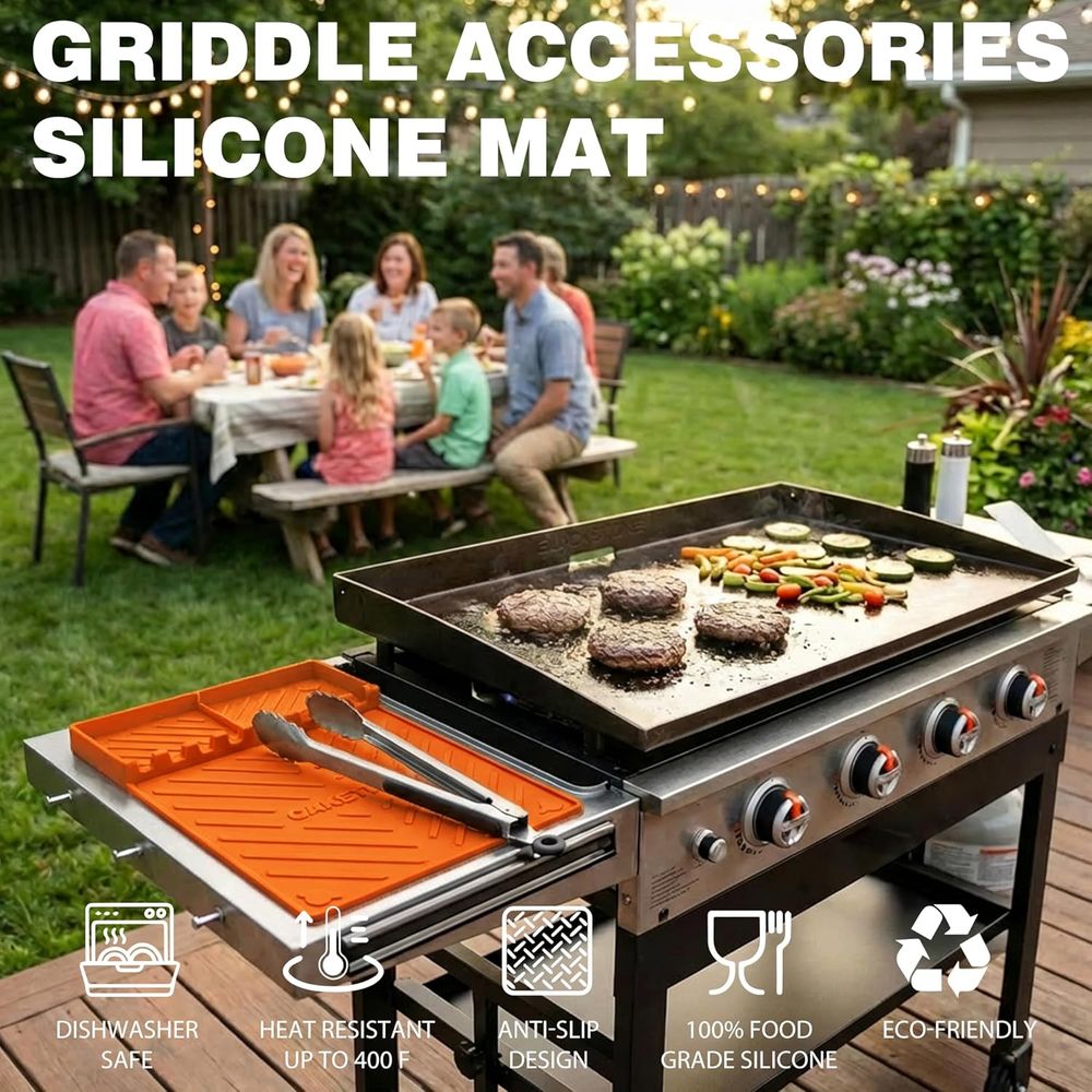 Silicone Grill Mats or Griddle - Outdoor Camping Bbq review and price