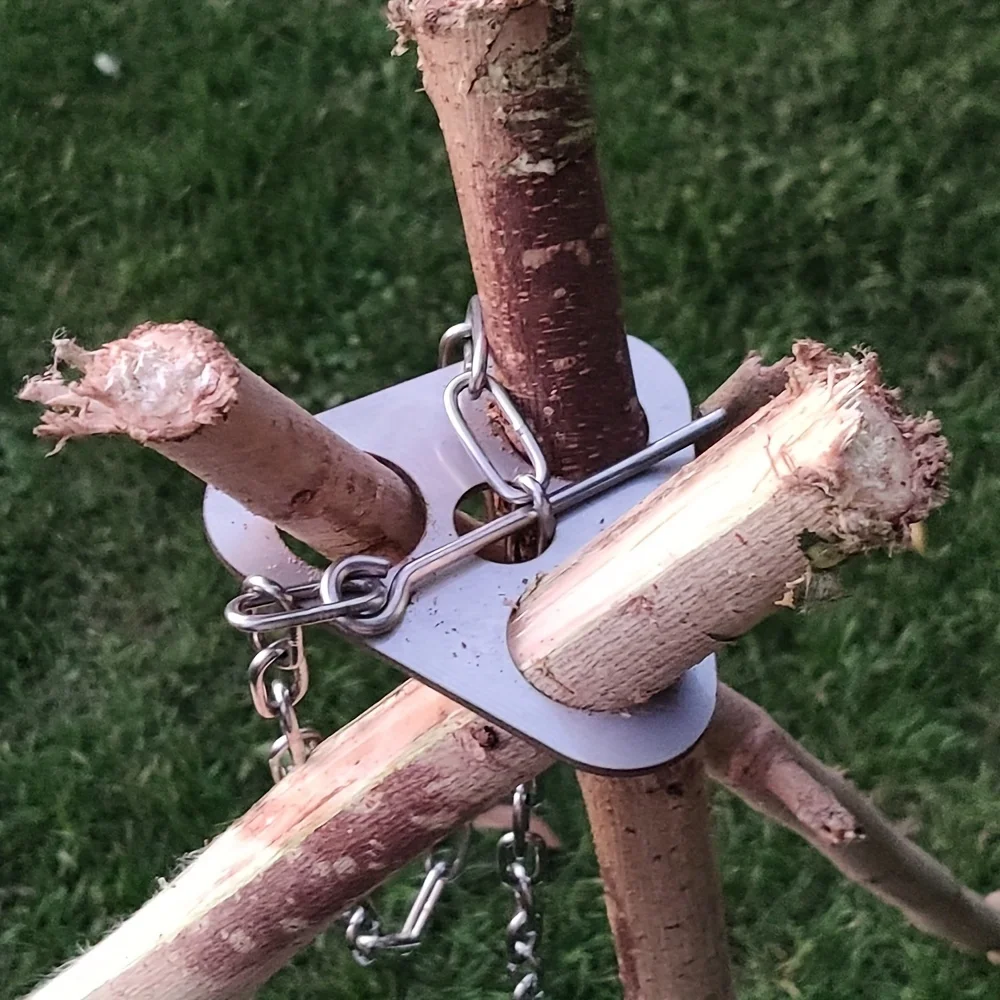Outdoor BBQ Tripod Portable De - Camp Utensil Set review and price