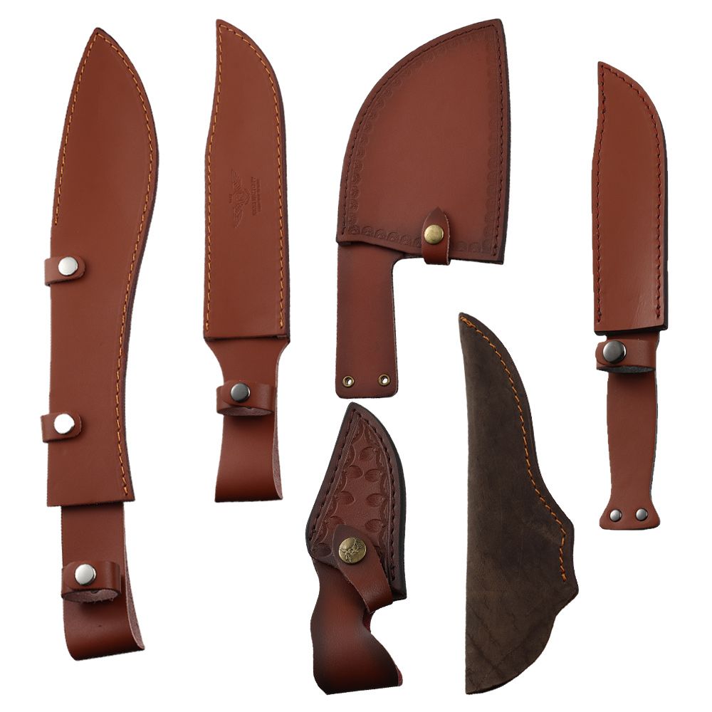 Brown Leather Sheath Holder Po - Camping Knife Multi-Tool review and price