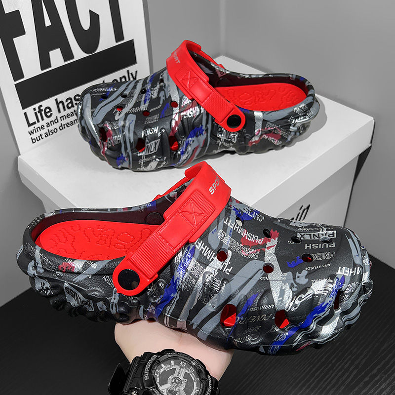Large Size Men's Outdoor Fishi - Outdoor Camping Slippers review and price
