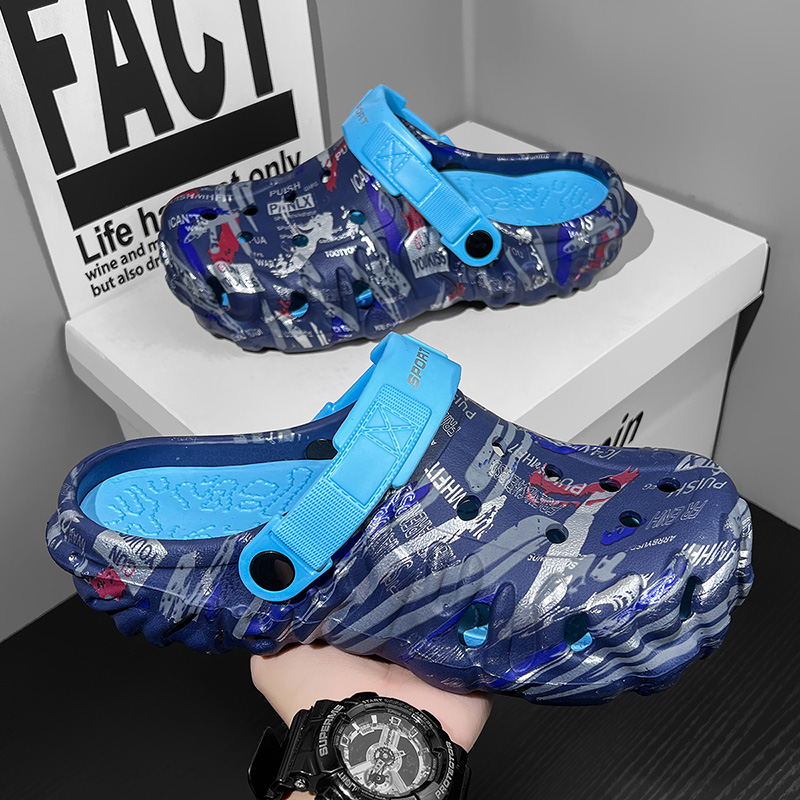 Large Size Men's Outdoor Fishi - Outdoor Camping Slippers review and price