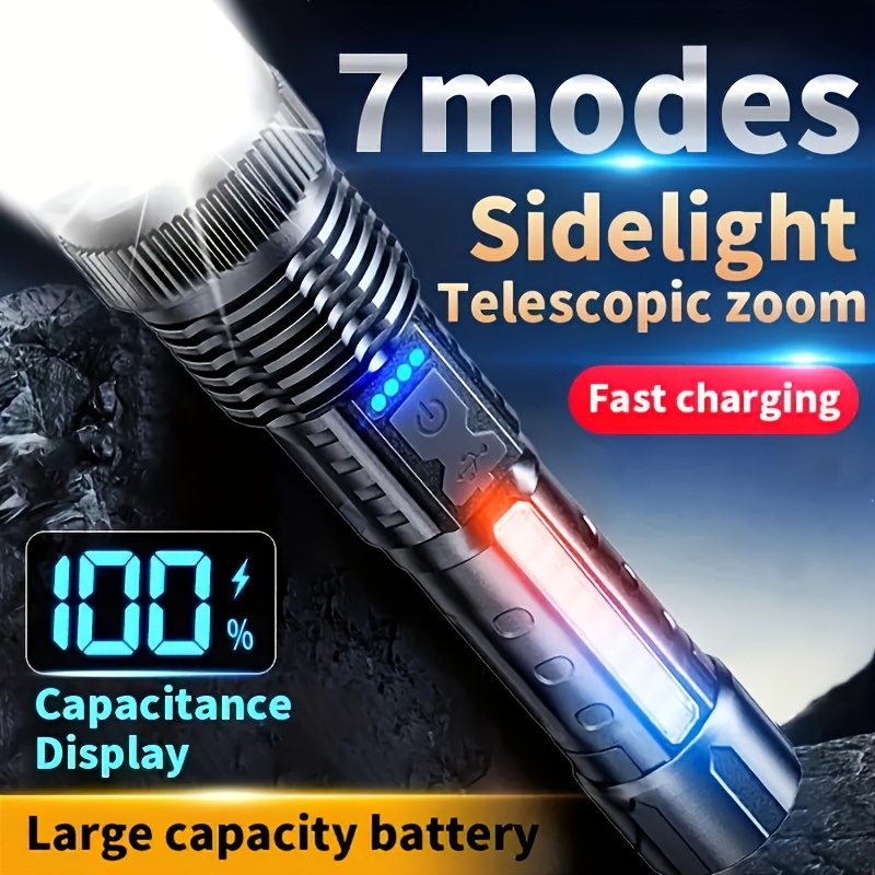 Powerful LED Flashlight Batter - Battery Outdoor Camping review and price